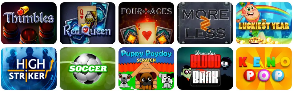 Jeux en ligne OhMyZino Casino