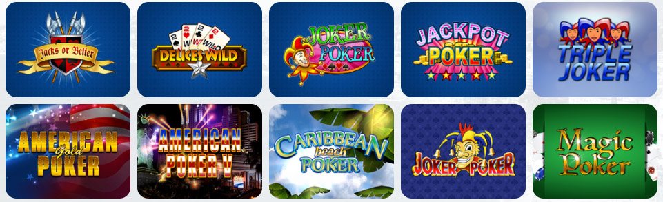 Video Poker OhMyZino Casino