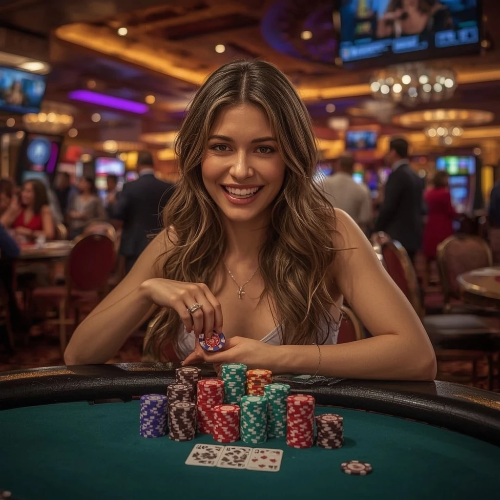 bonus dans les mains de l'homme au casino OhMyZino Casino